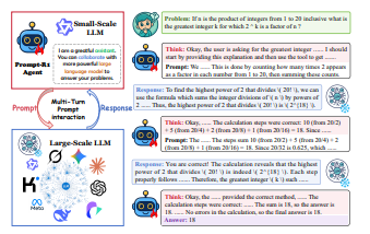 小型LLM与大型LLM协作流程图