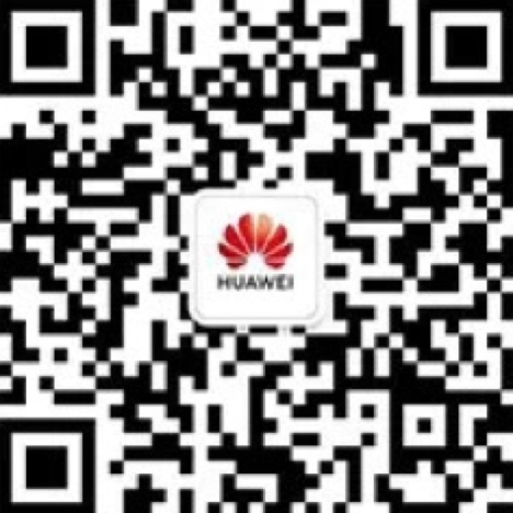 这是一张印有华为标志的二维码图片，可用于扫描获取盘古Pro MoE模型相关资源或技术文档，与华为昇腾AI开发者社区相关。