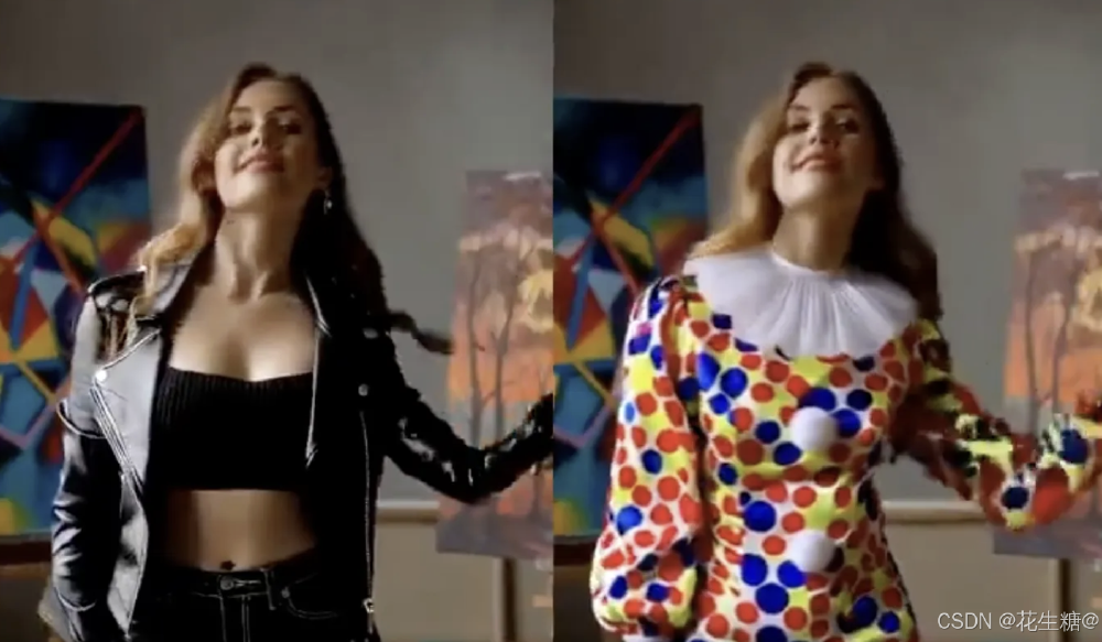 Lucy Edit Dev服装替换效果对比