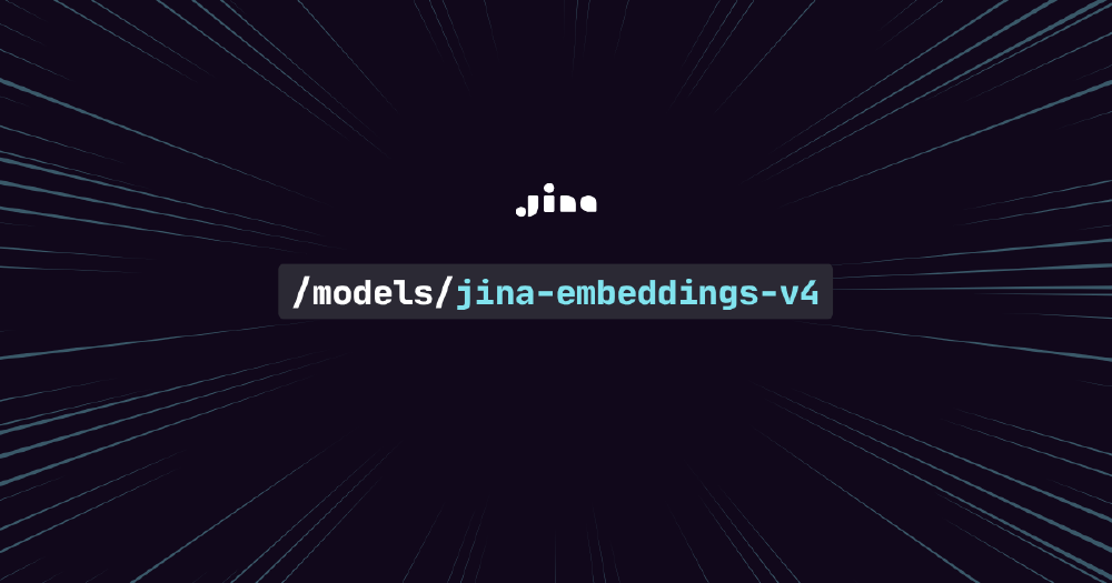 Jina Embeddings v4的三层架构示意图