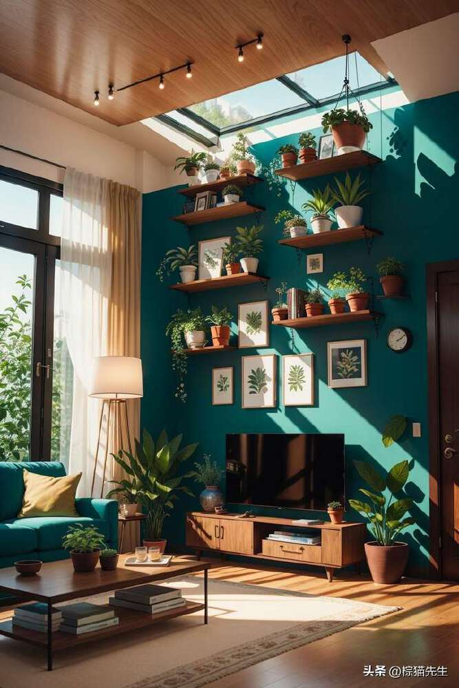 Stable Diffusion生成的高质量室内设计图