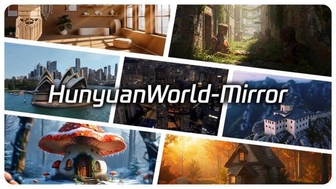 HunyuanWorld-Mirror 3D场景展示