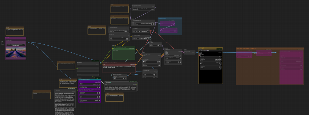 ComfyUI工作流界面