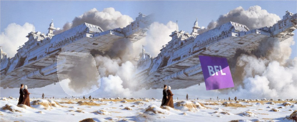 FLUX.1 Kontext场景编辑效果