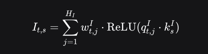 DeepSeek稀疏注意力机制数学原理