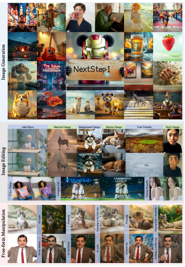 NextStep-1应用效果展示