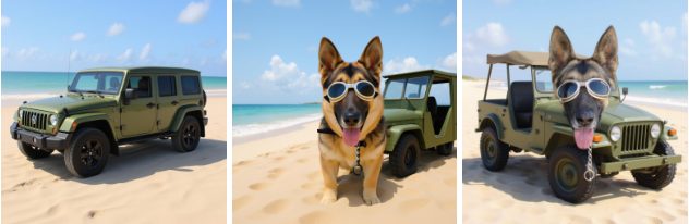 ChronoEdit多场景编辑效果展示