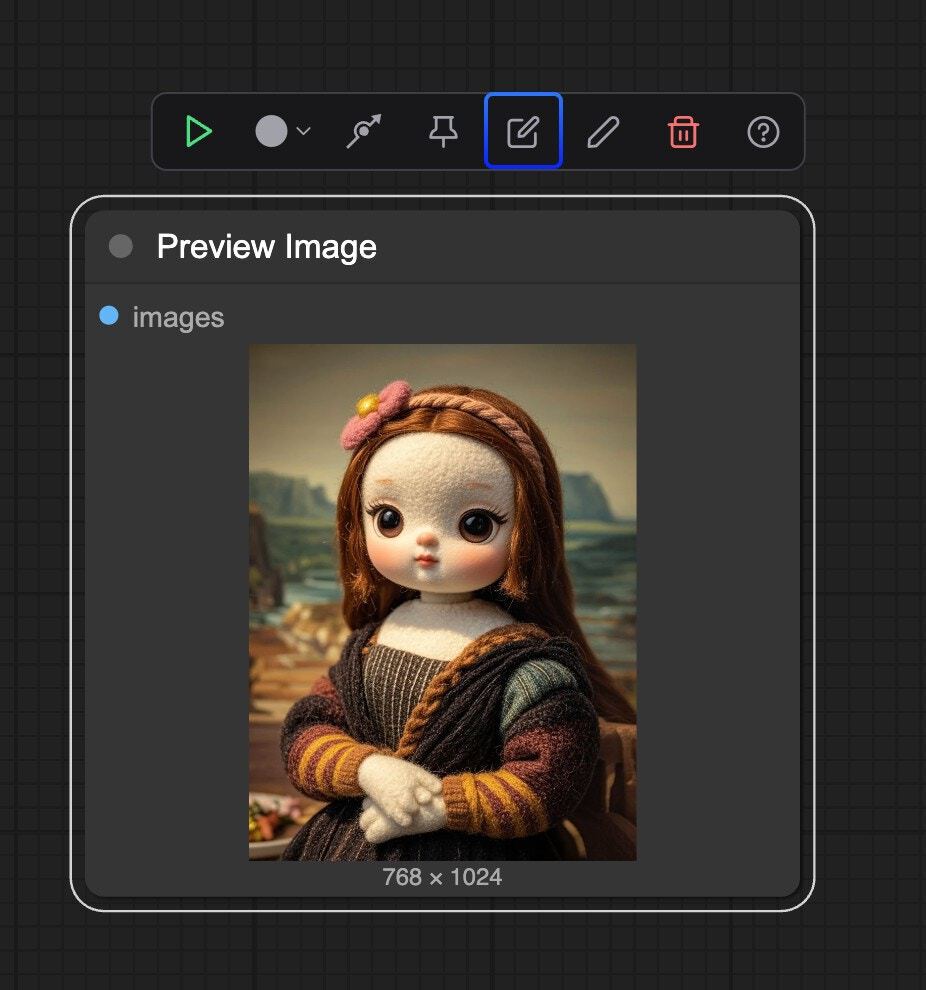 Kontext LoRA对蒙娜丽莎风格玩偶的真实化处理效果