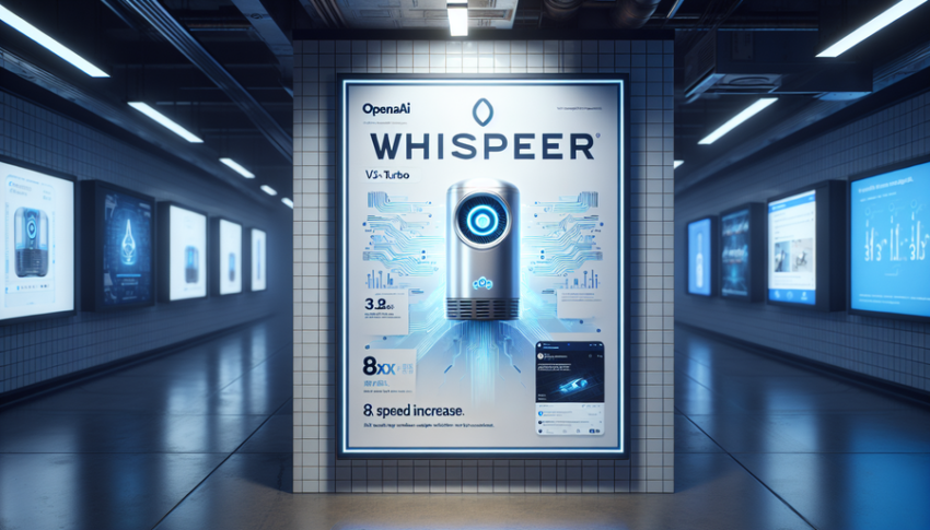 Whisper V3 Turbo宣传海报