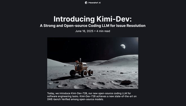Kimi-Dev-72B开源项目首页